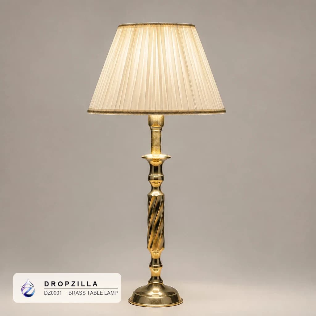 Brass Table Lamp